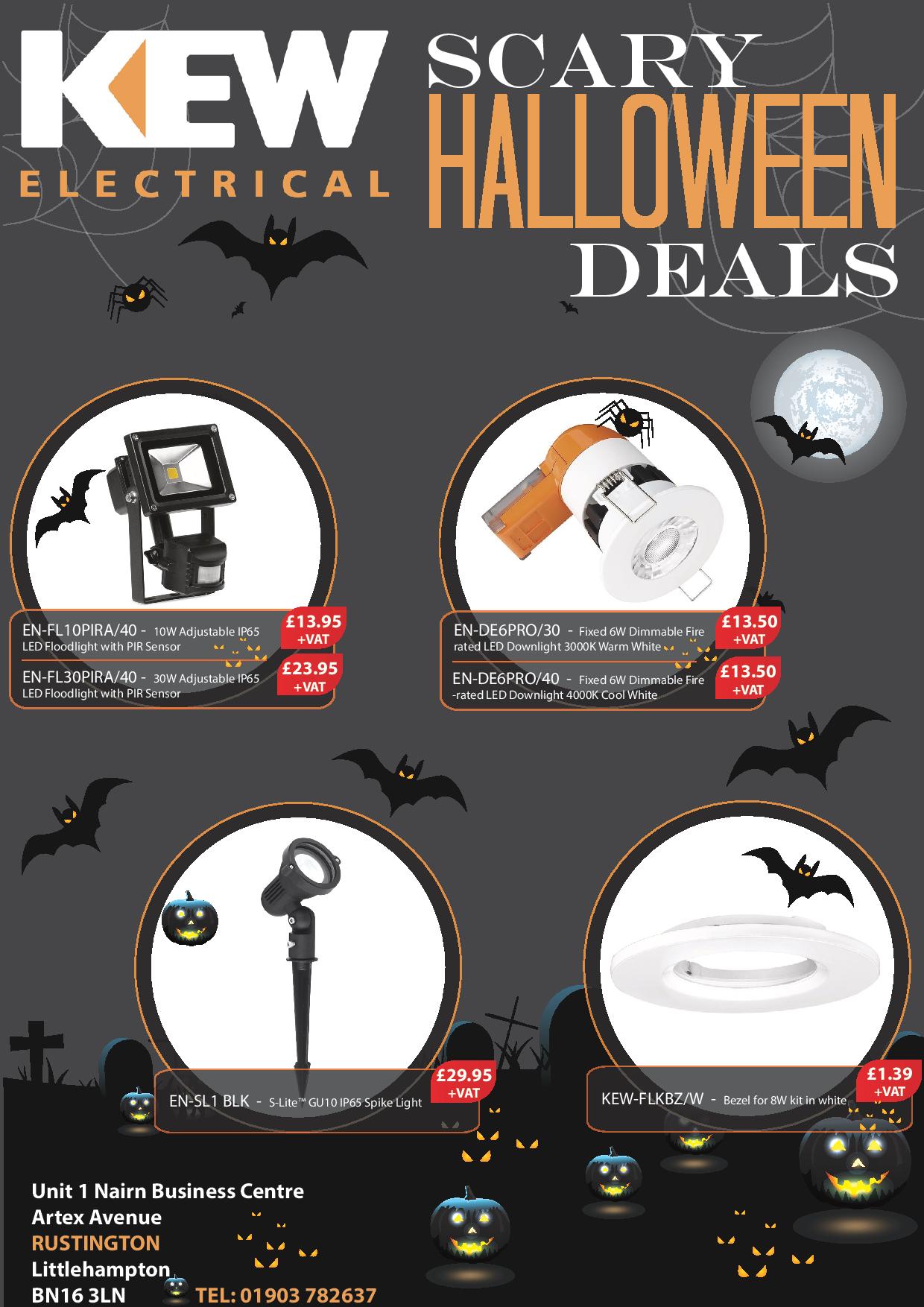 Halloween offers at KEW Rustington Halloween At Kew