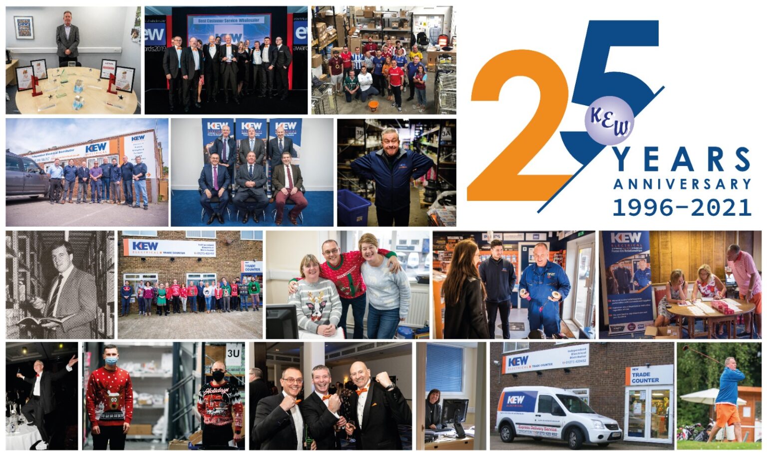 KEW Electrical Turns 25!