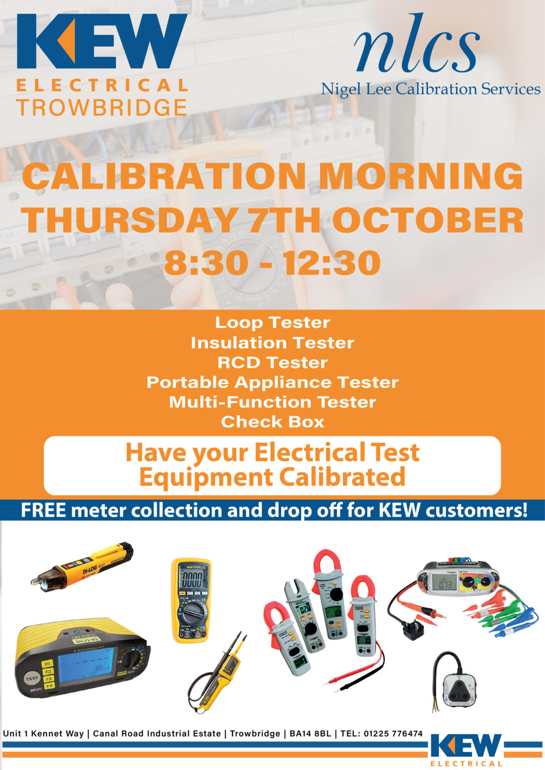 Calibration Day at KEW Trowbridge