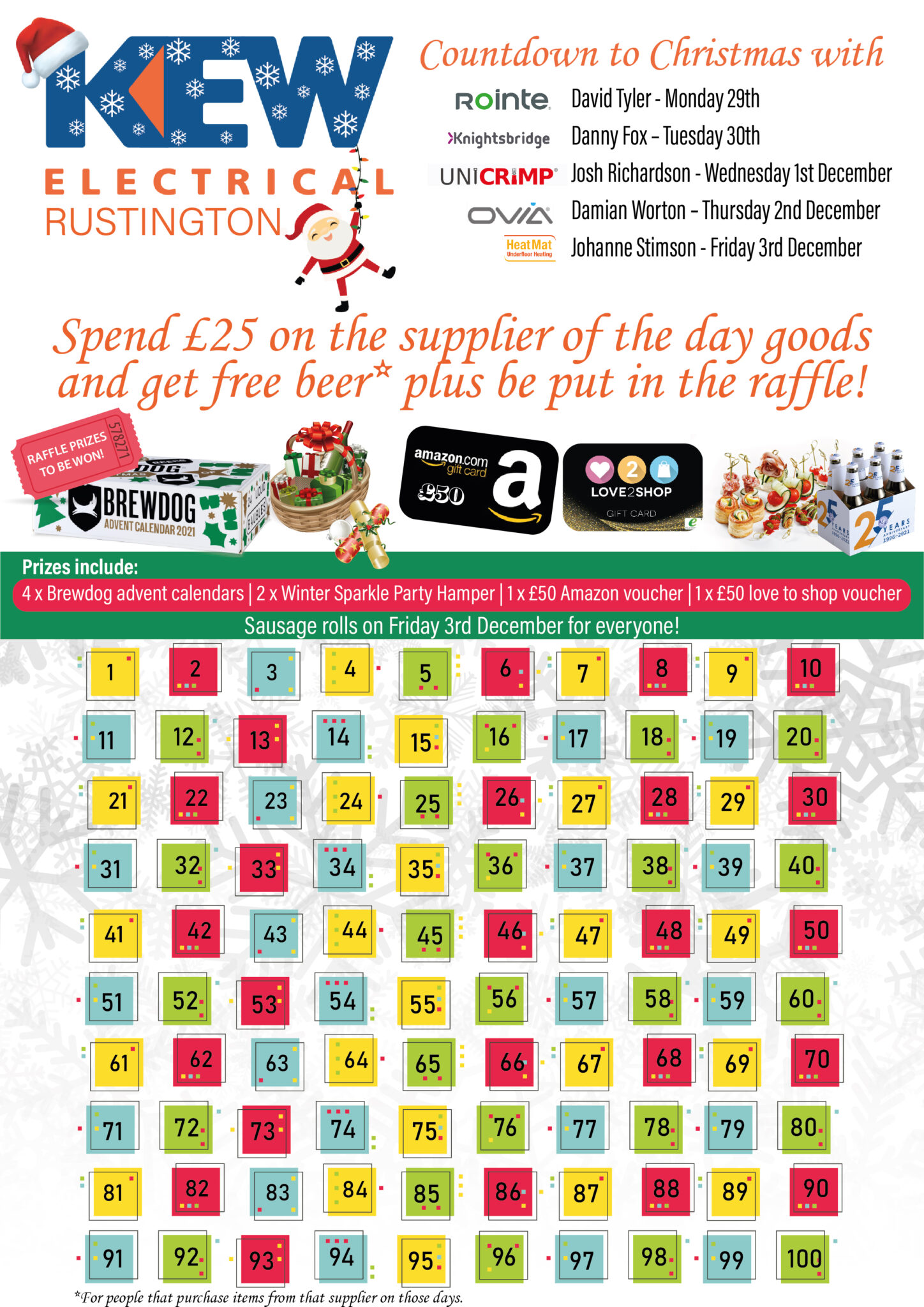 Festive Trade events at KEW Rustington